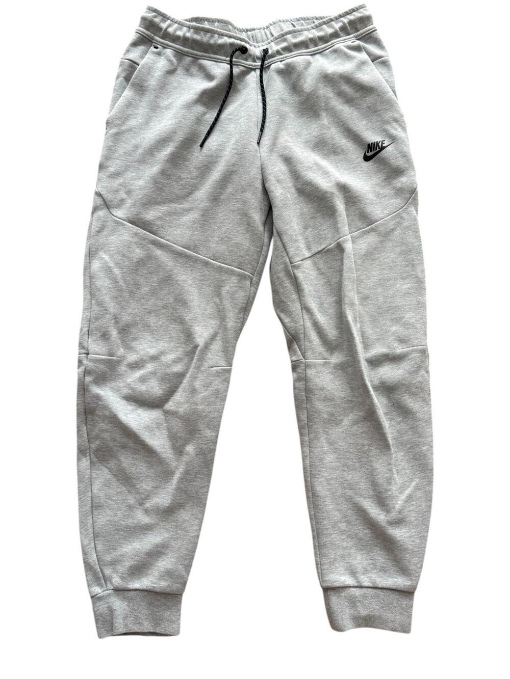 Nike Men’s Jogger Tech Fleece Maduro Pants Grey Medium